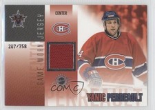 2002-03 Pacific Vanguard Game-Worn Jerseys 207/758 Yanic Perreault #23 0c2