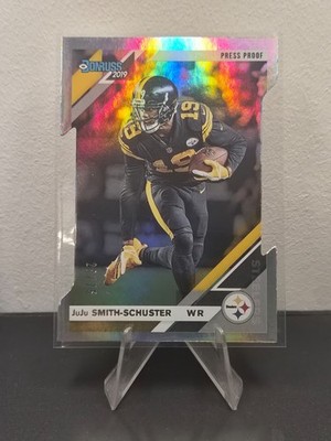JuJu Smith-Schuster Panini Donruss Press Proof Silver Die-Cut /75 Steelers NFL