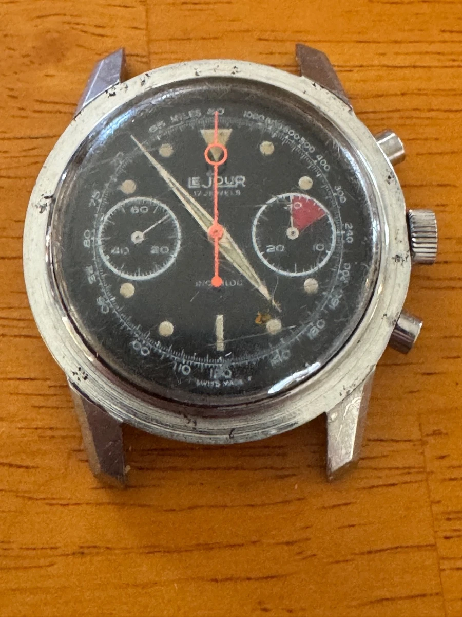 Vintage Chronograph Mechanical Hand-Winding Wristwatches for sale