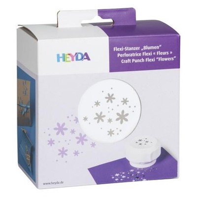 Heyda 'All-Over the Page' Magnetic Flexi Craft Punch - Blumen