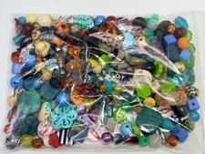 2lbs 8oz Mixed Jewelry Making Beads Lot Craft Supplies Pendants Destash