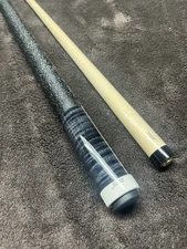 Joss Grey Stained Incredibly Figured Pool Cue Stick