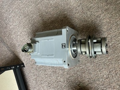 USED MITSUBISHI AC SERVO MOTOR 100c (Z AXIS) REMOVED FROM WORKING MACHINE