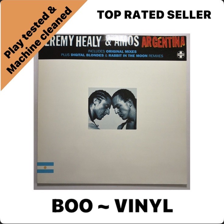 Jeremy Healy & Amos - Argentina, 12"", (Vinyl) Prog House / Trance EX / EX