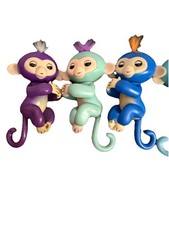 Fingerlings Baby Monkeys Lot of 5 WowWee Interactive Tested w/ New Batteries