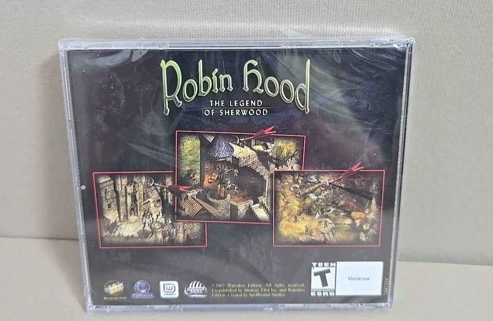 Robinhood The Legend of Sherwood (2002 PC CD-ROM) PC Game  - NEW SEALED - Image 2 of 4