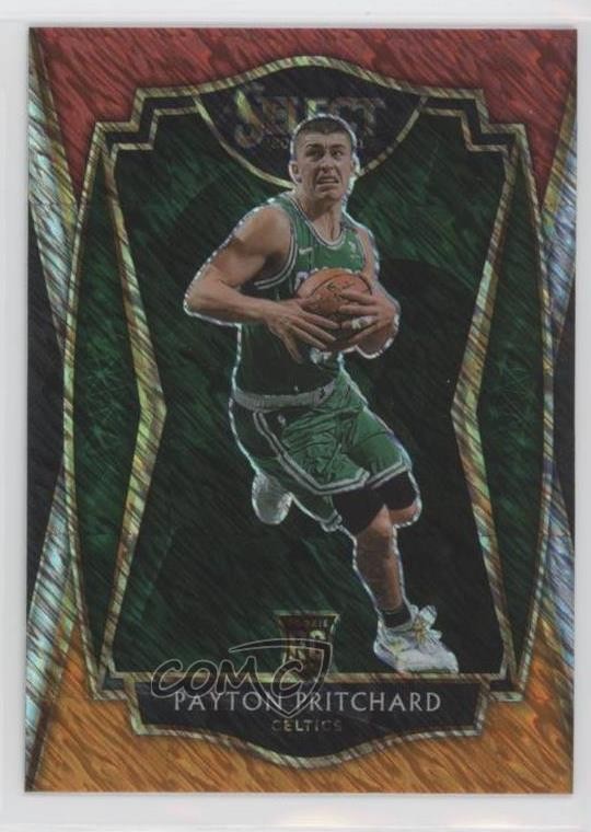 2020 Select Premier Level Red White Orange Shimmer Prizm Payton Pritchard 11qd