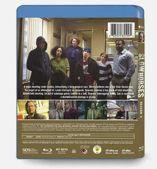 Slow Horses:Season 5 2025 2-Disc All Region Play Seal Box - Image 2 of 2