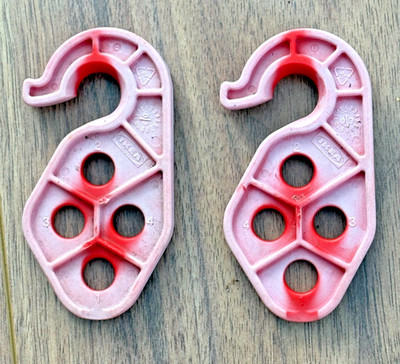 REPLACEMENT Ikea EKORRE Mount-to-Rope Red Plastic CONNECTOR