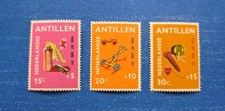 Netherlands Antilles Stamps, Scott B113-B115 Complete Set MNH