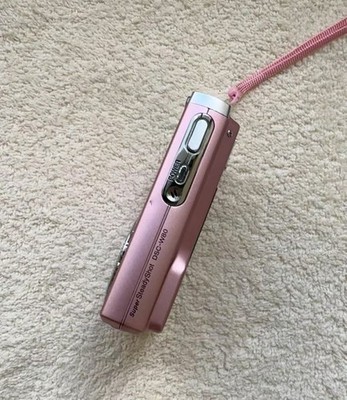 Pink / SONY Cyber-shot DSC-W80 7.2MP 3x optical zoom Digital