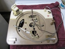 GARRARD TYPE A 4-SPEED TURNTABLE CHASSIS Base Plate For Parts Transcription 
