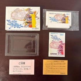 Complete Japanese Final Fantasy I II III 1 2 3 Nintendo Famicom NES NTSC-J Mint