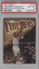 1997 Topps Finest Rare Gold Refractor 162/289 Anfernee Hardaway #170 PSA 8 j0z