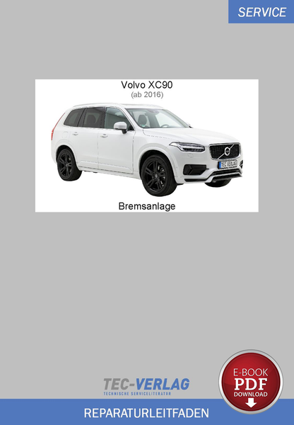 PDF Volvo XC90 (Ab 2016) Reparaturanleitung Bremsanlage-image
