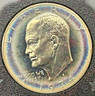 1974-S Silver Proof Eisenhower Dollar - "Brown Ike" - OGP San Francisco Eisenhower