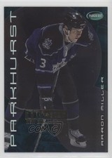 2001-02 ITG Parkhurst Gold Tri-Star New England /10 Aaron Miller #141 y0i