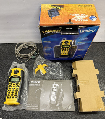 Uniden WXI377 Submersible Cordless Phone Waterproof Handset F29
