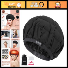 Microwave Heat Cap for Deep Conditioning - Cordless Flaxseed Hair Care, 10 PCS