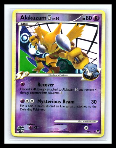 💥 Alakazam 2009 Pokemon Platinum Rising Rivals Reverse Holo # 38/111 | eBay
