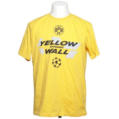 Champion's League, Fußball Trikot, Größe: L, Gelb, Baumwolle, Print, Herren #6cl