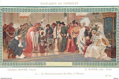 AK - Kunst - Religiöse Malerei - Lionel Royer - Basilika von Domrémy