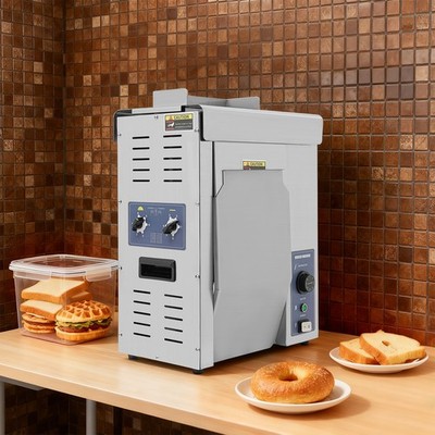 Commercial Burger Hamburger Toaster Electric Vertical Bread Baking Machine 2000W