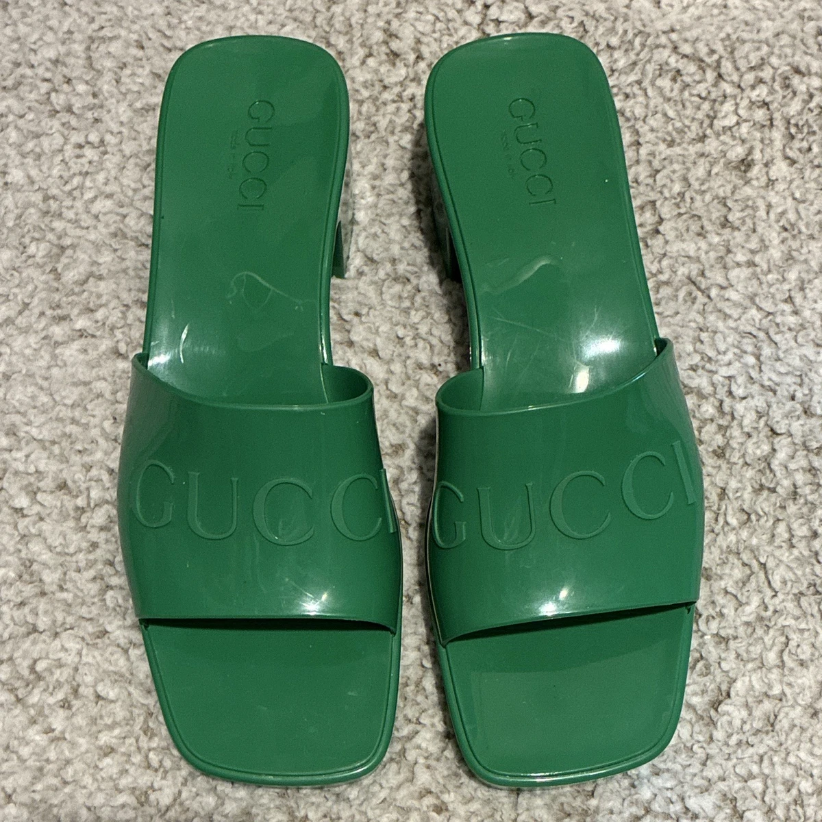 Gucci Green Sandals for Women for sale - eBay
