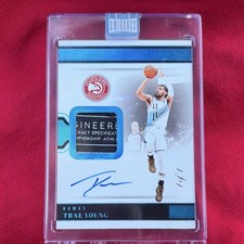 Panini Eminence Trae Young Atlanta Hawks Autograph Patch 1/1 Basketball Card