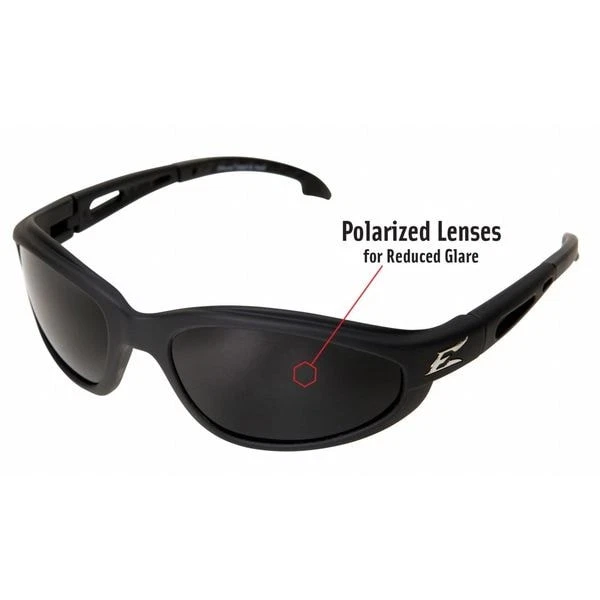 Gafas Edge Tsm216 Dakura, gafas de seguridad, antiarañazos, lentes grises, negras Foto 4 de 4