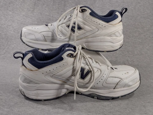 New Balance 608v2 Scarpe da Allenamento Passeggio Uomo 13 4E Bianco Blu MX608V2W