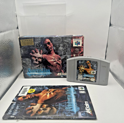 Shadow Man Nintendo 64 N64 CIB Complete w/ Manual & Box