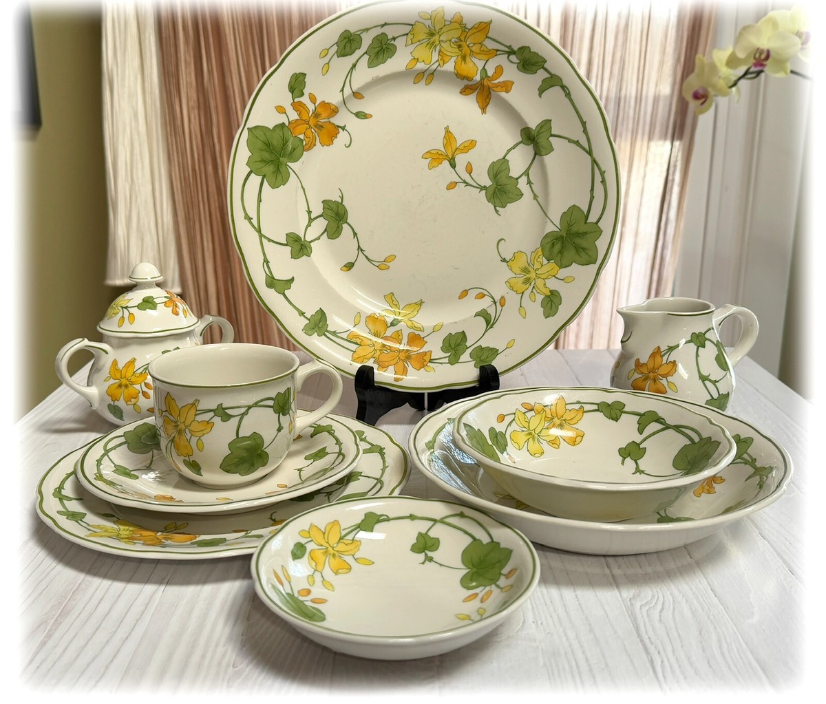 Villeroy & Boch Geranium Dinnerware Replacement Pcs Germany