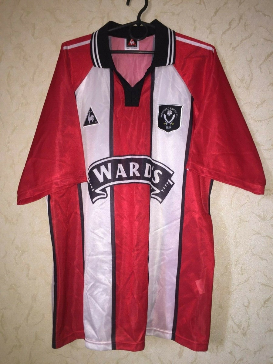 Rare Sheffield United 1997-1999 home football shirt jersey maglia