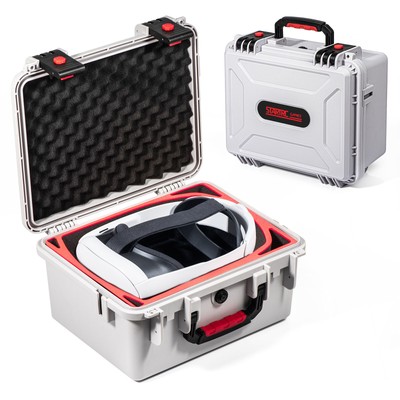 Carrying Case for Meta Quest 3S/3 VR Headset Gaming Accs Waterproof Hard Case
