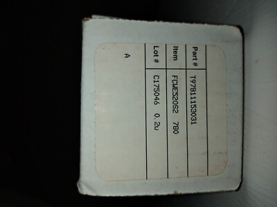 Commercial, Industrial Evoqua FCWE520S2 Code 5 0.2 Submicron Filter 2.6'' x 40'' 