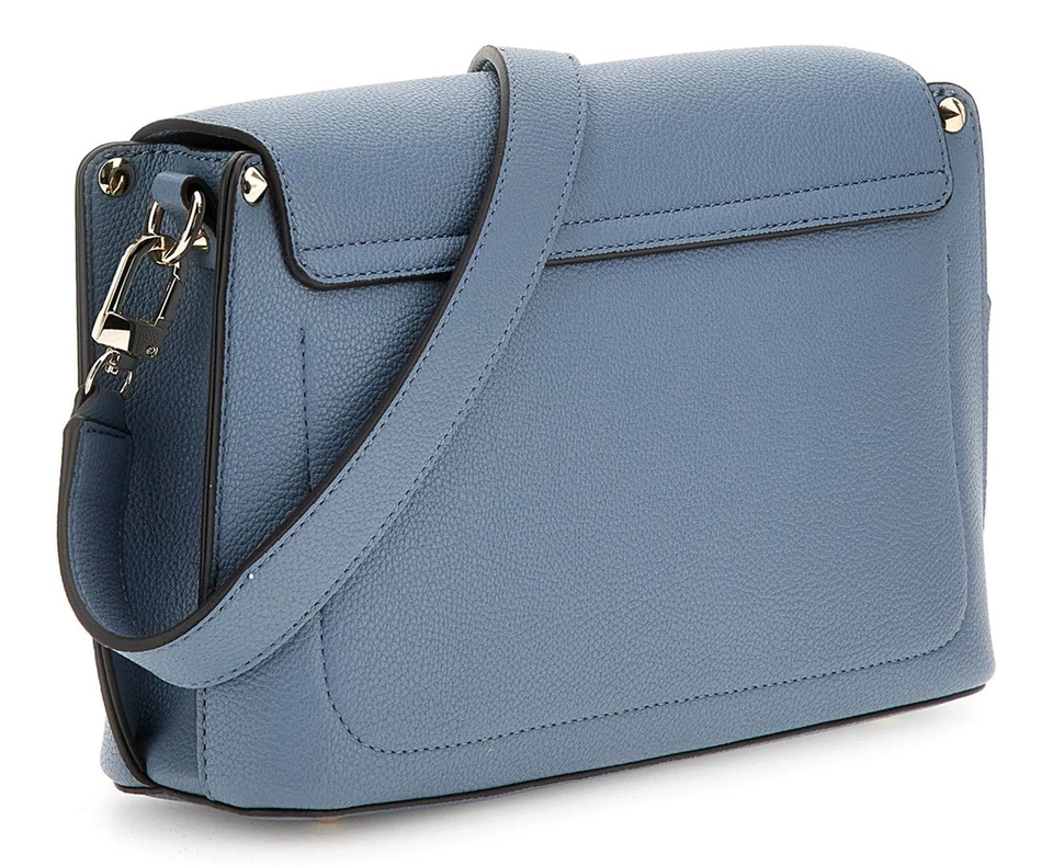 GUESS Meridian Flap Crossbody Bag Schultertasche Tasche Slate blau Neu - Bild 2 von 3