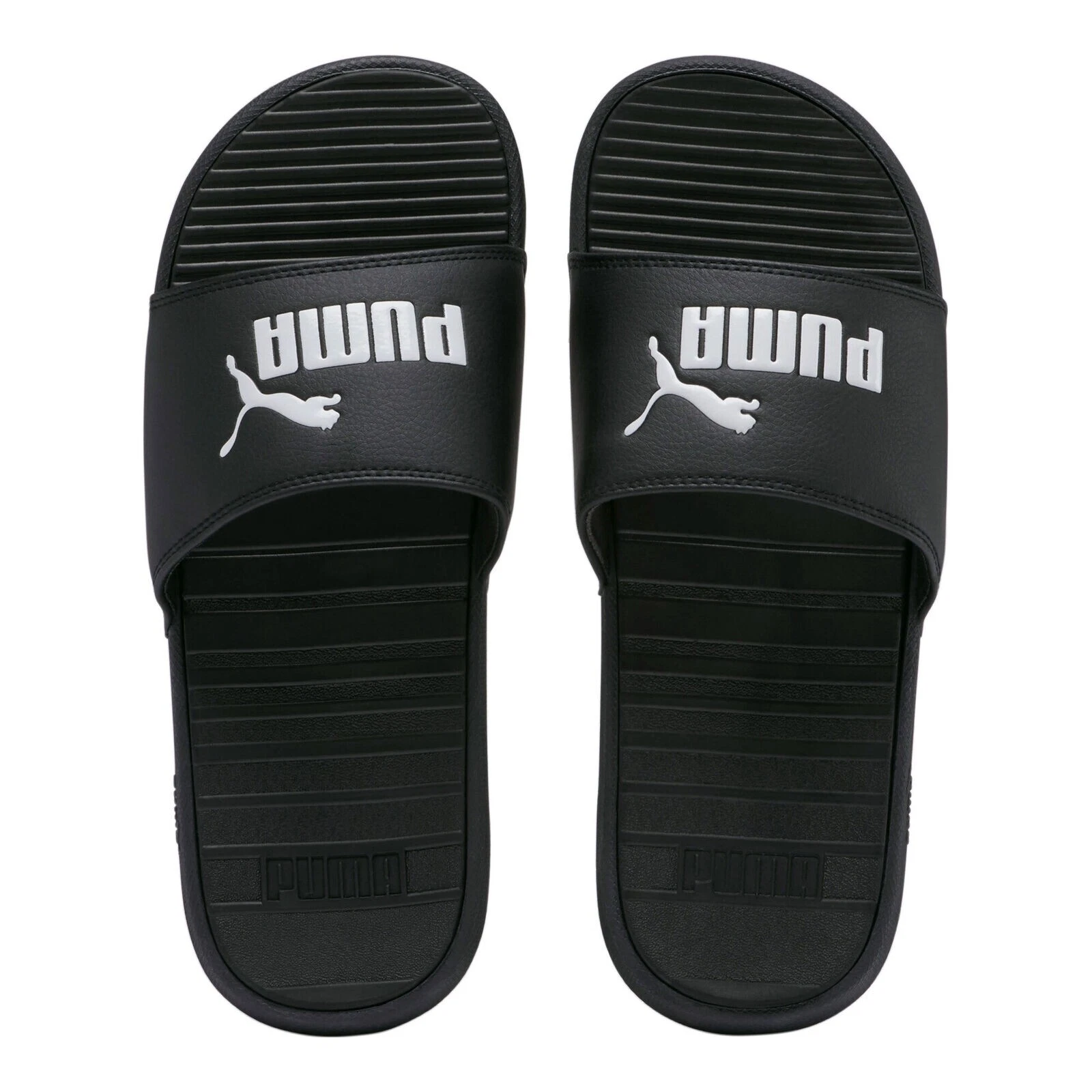 Sandalo PUMA unisex Cool Cat V Slides nero bianco bambino taglia 1