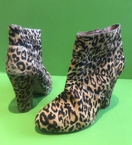 topshop leopard boots
