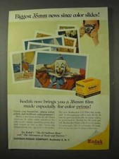 1958 Kodak Film Ad - Biggest 35mm News Since Color