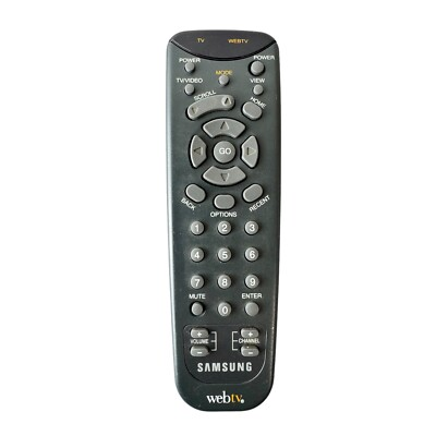#ad #ad Samsung SR 100 Web TV Remote Control Replacement Black Has Been Tested $5.50