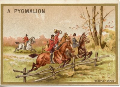 WERBECHROM / PYGMALION STORE PARIS / STEEPLE CHASE