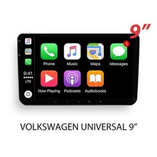 Nakamichi Android Wireless Carplay Android Auto Sat Nav Compatible Volkswagen VW