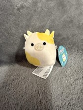       Squishmallow Micromallow 2.5  W Tag Bodie Cow
