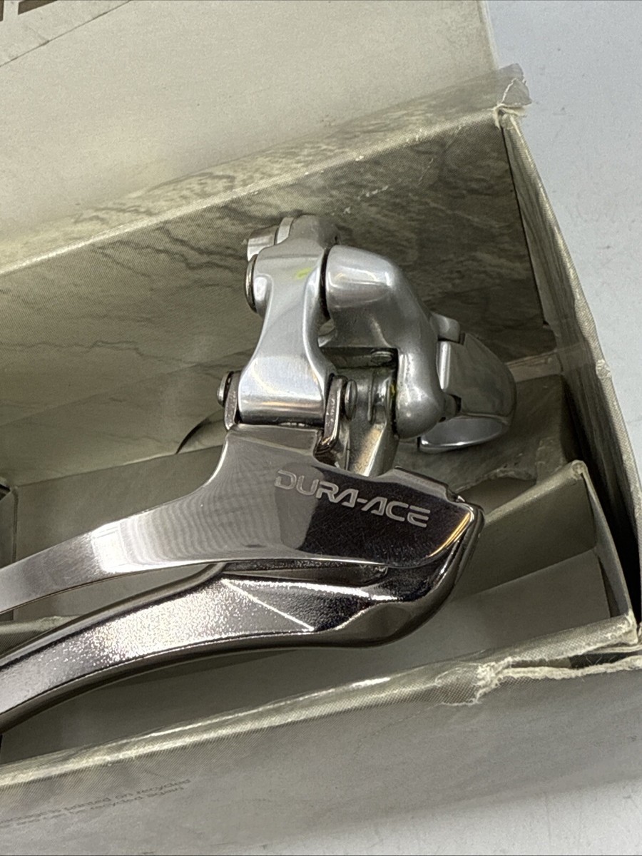 NOS Shimano DURA-ACE FD-7700 28.6 Clamp-On Mechanical 2x9-speed