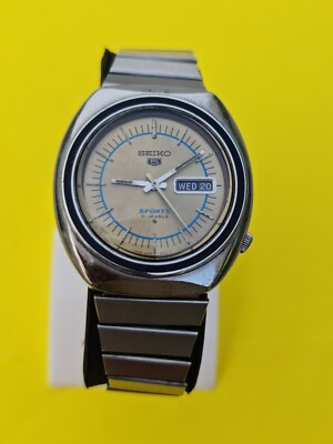 時計 SEIKO 5 SPORTS 6319-8070 Automatic Vintage Seiko 5 Sports 6319-8070 Japan Men's Watch | eBay