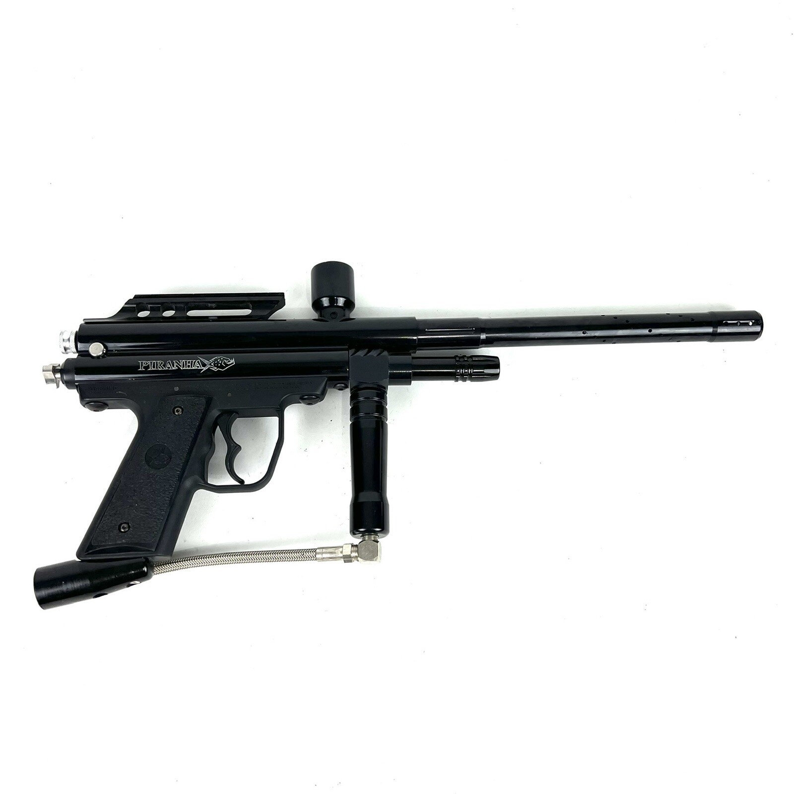 PMI Piranha HNN 05078 Paintball Gun Marker Black With Barrel No Hopper