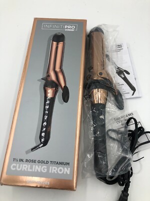 Infiniti PRO by Conair 1-1/2'' Rose Gold Curling Iron Loose Curls
