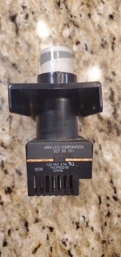 OEM Jenn-Air Range Switch for JED8430BDF from working cooktop - Picture 4 of 4
