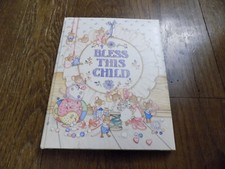 Vtg CR Gibson Bless This Child Keepsake Baby Memory Book 1990 Cara Marks Mouse